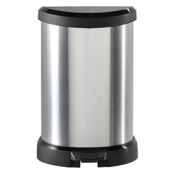 Pattumiera (15L) DECO BIN Silver K169795KD88KK