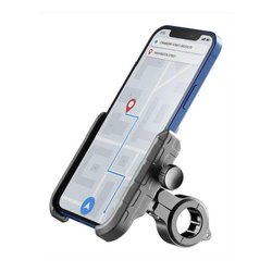 Supporto smartphone bici Rider Steel Black MOTOHOLDERALUK