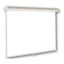 Image of Schermo proiezione SUPER GEAR Pro 240x240 Manuale bianco e argento MPP08B1240240 cod094