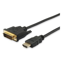 Cavo adattatore ECONOMY Video Dvi Hdmi Black 2m 119322