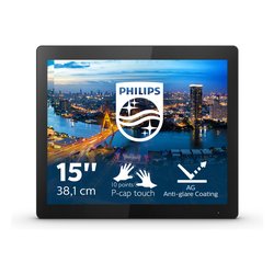 Image of Monitor 15" ( LED HD Ready 720p 60Hz ) B LINE Touchscreen Open Frame nero 152B1TFL 00 cod094