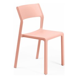 Sedia da esterno polipropilene TRILL Bistrot Rosa bouquet 40253 08 000