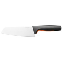 Coltello santoku lama(17cm) Inox FUNCTIONAL FORM Nero, Arancio e Cromo 1057536