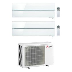 Condizionatore dual KIRIGAMINE Style Msz Ln Bianco perla MSZ-LN35VG, MSZ-LN35VG MXZ-2F53VF