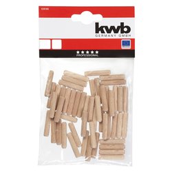 Set tasselli legno per giunzioni (6mm) ( 50 pz) 028160