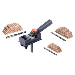 Set calibro spinatura con punte e spine legno 758100
