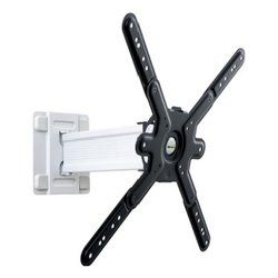 Supporto monitor parete Portata 30 Kg VESA 400 x 400 ERARD Cliff 400TW90 Black e White ER043440