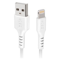 Cavo Lightning CHARGING DATA CABLE Certificato Apple Mfi White 1m TECABLEUSBIP589W