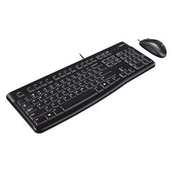 Tastiera e mouse MK SERIES MK120 Desktop Black 920 002562