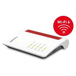 Modem router FRITZ!BOX 7530 Ax Dual Band White e Red 20002944