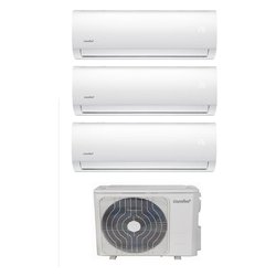 Condizionatore fisso trial 2,64 + 2,64 + 3,52 Kw SERIE CF W Bianco