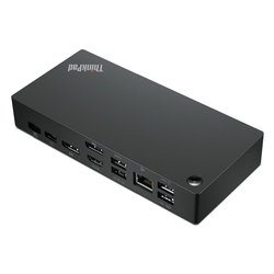 HUB 6 in 1 THINKPAD Universal Usb C Dock Black 40AY0090IT