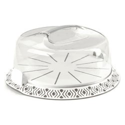 Porta torta (37cm) con coperchio TOSCA Tortora 55850