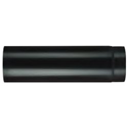 Tubo canna fumaria (13x50cm) PLUS LIGHT Nero opaco NNOL1301
