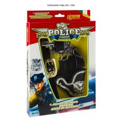 Pistola giocattolo AGENT POLICE Con Fodero 00045