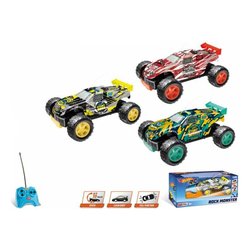 Radiocomando Rock Monster scala 1:24 HOT WHEELS Assortito 63339