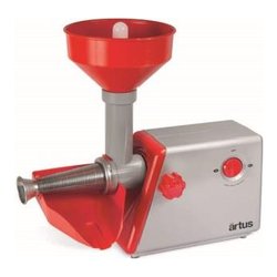 Image of Passa pomodoro elettrico S25I Rosso e Argento 550W cod094