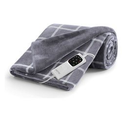 Coperta elettrica ADAPTO Velvet Square una piazza Grigio 16775 6 T