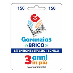 Prolungamento garanzia produttore BRICO G3BPDIT150