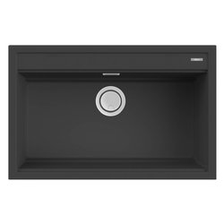 Lavello 1 vasca (79x51cm) BEST 130 Antracite Opaco LGB13059
