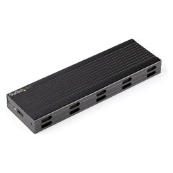 Box esterno hard disk M.2 NVMe|SATA Type C Enclosure M.2 Black SM2E1BMU31C