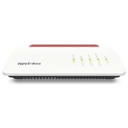 Modem router FRITZ!BOX 7590 Ax Dual Band Bianco e Rosso 20002999