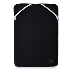 Image of Custodia notebook 15,6" REVERSIBLE Protective Laptop Sleeve nero e argento 2F2K5AA cod094