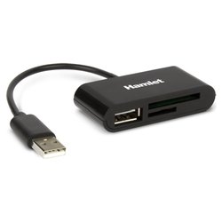 Lettore schede memoria Multischeda Universal Memory Reader Black XZR101UA