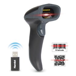 Lettore barcode per codici lineari e bidimensionali Wireless Black HBCS 2D110W