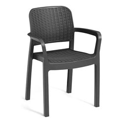 Sedia con braccioli BELLA Grafite K249570K939KK