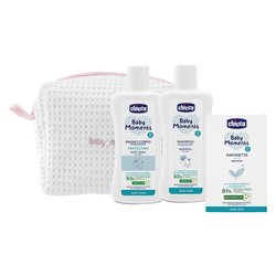 Set regalo Infanzia Beauty Bag Zip BABY MOMENTS Rosa 00010615000000