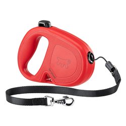 Image of Guinzaglio avvolgibile FLIPPY ONE CORD (500 cm) Rosso taglia grande 75094022 cod094
