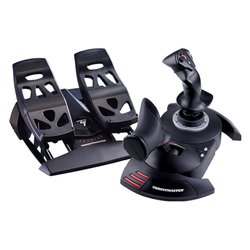 Joystick simulatore volo T FLIGHT Full Kit Black 4460211