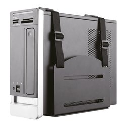 Supporto desktop Holder Wall Mount Black 10 Kg CPU W100BLACK