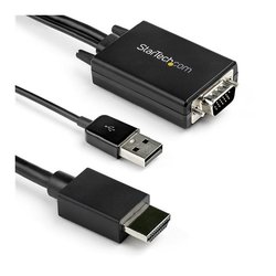 Cavo adattatore Video Vga a Hdmi Black 2m VGA2HDMM2M