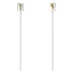 Cavo telefonico Plug White 6m 00201134