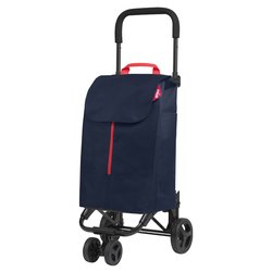 Carrello spesa (50Lt) TWIN NEW (52x39x95cm) Blu 169326