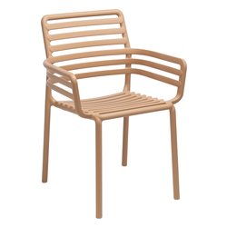 Sedia con braccioli DOGA Armchair Cappuccino 40254 14 000