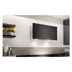 Cappa parete (90x27,4x125,8cm) IN TIME Nero e Inox CCINTIME9510