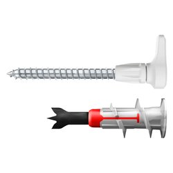 Set tasselli cartongesso con gancio corto Duoblade Easy Hook 557919