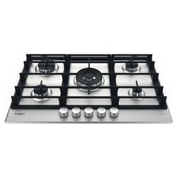 Piano cottura gas 5 zone Gmwl 758 Ixl Inox (75cm)