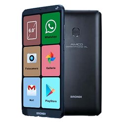 Image of Smartphone 6" AMICO SMARTPHONE XL 4G Lte nero ( 16GB Ram 2GB 2500mAh ) 10278060 cod094