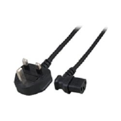 Cavo alimentazione Power Cable C13 Uk Angolato Black 2m PE090420A