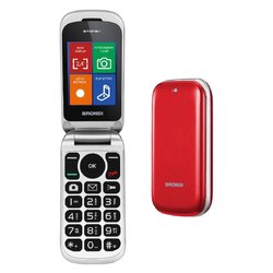 Image of Cellulare 2G Gprs STONE+ Dual Sim rosso 10278082 cod094