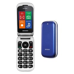 Image of Cellulare 2G Gprs STONE+ Dual SIM Blue 10278083 cod094