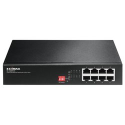 Switch di rete 8 porte SMB PoE+ Black ES 1008PH V2 Fast (100Base-TX)