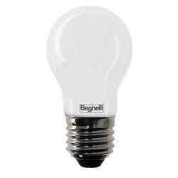 Lampadina led sfera E27 (6W) , luce calda TUTTOVETRO LED Bianco 56544