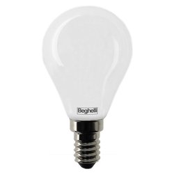 Lampadina led sfera E14 (4W) , luce calda TUTTOVETRO LED Bianco 56535