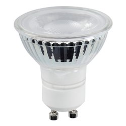 Lampada faretto led Premium 95 Glass GU10 6W Warm white 3000 K 56240