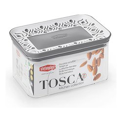 Barattolo plastica (700ml) TOSCA Grigio 55554